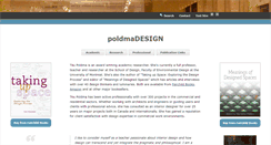 Desktop Screenshot of poldmadesign.com